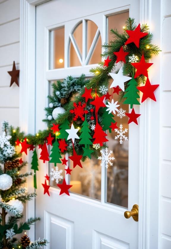 crafted diy felt decoration