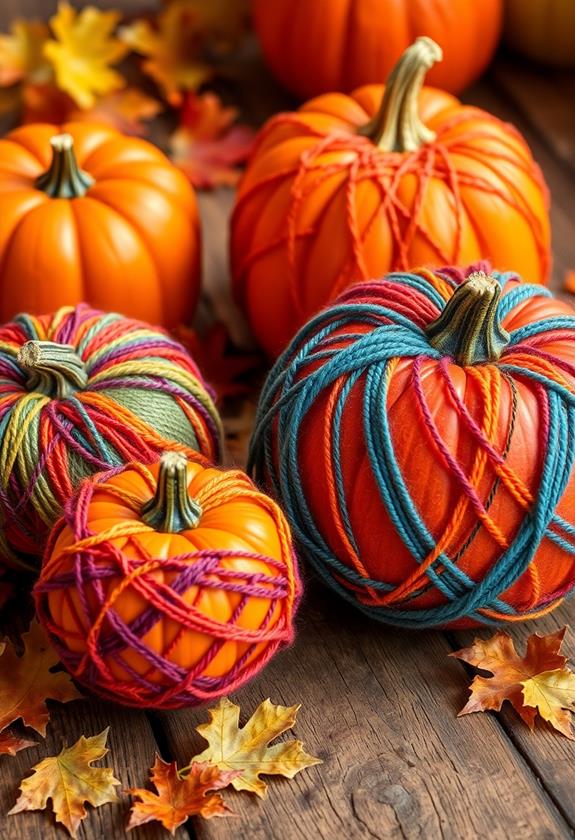 crafty fall decorations idea