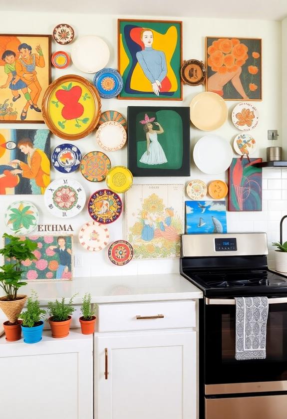 creative gallery wall inspiration