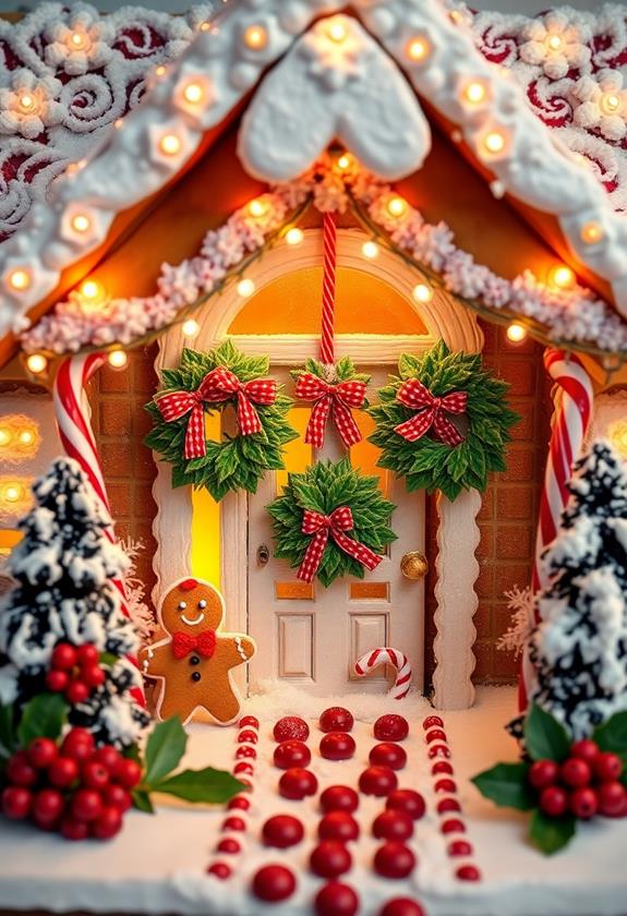 creative gingerbread house design