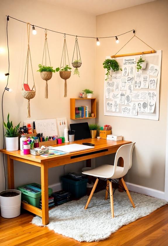 creative handmade projects area