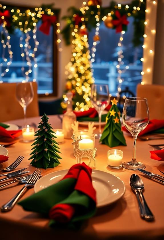 creative holiday napkin designs