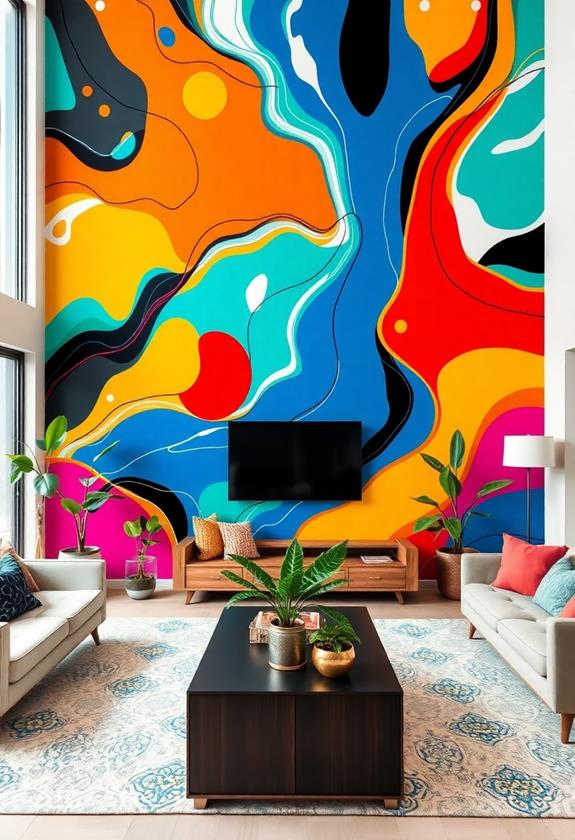 creative indoor wall art