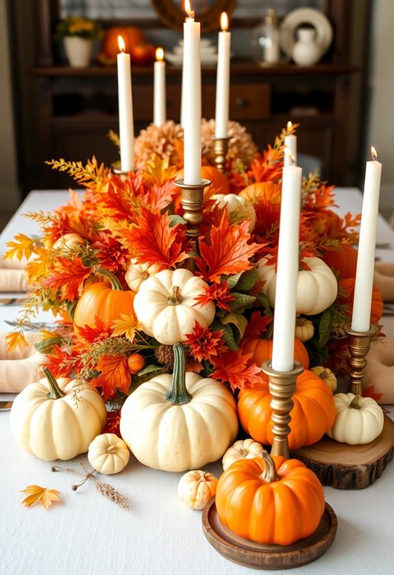 creative seasonal table decor