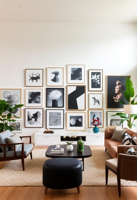 creative wall art installations