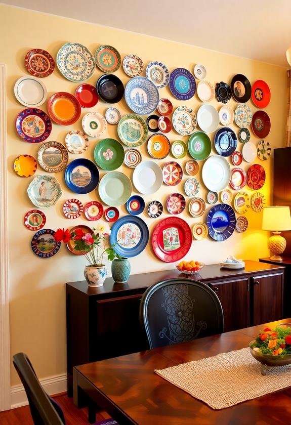 curated dishware showcase