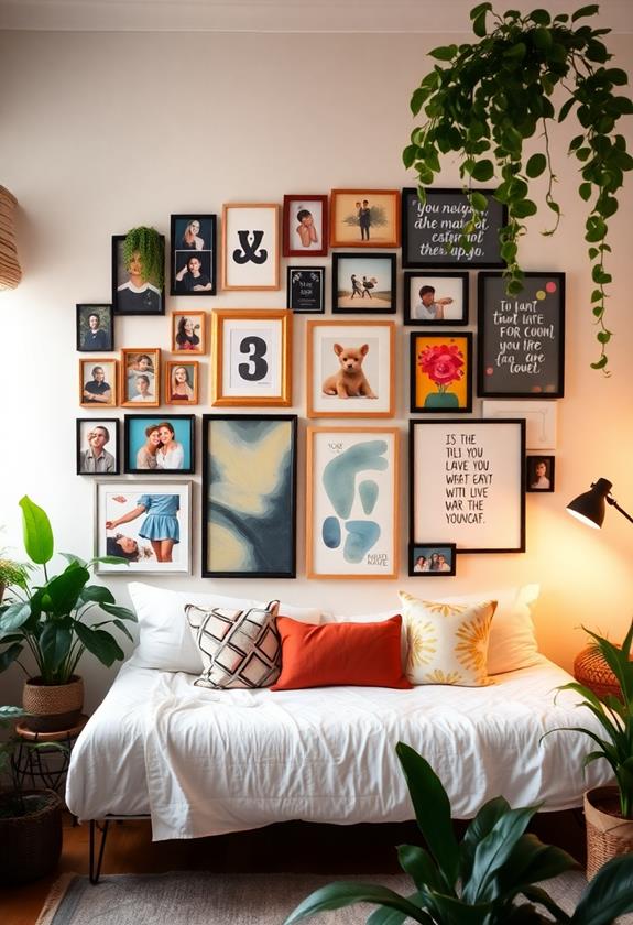 custom art display ideas