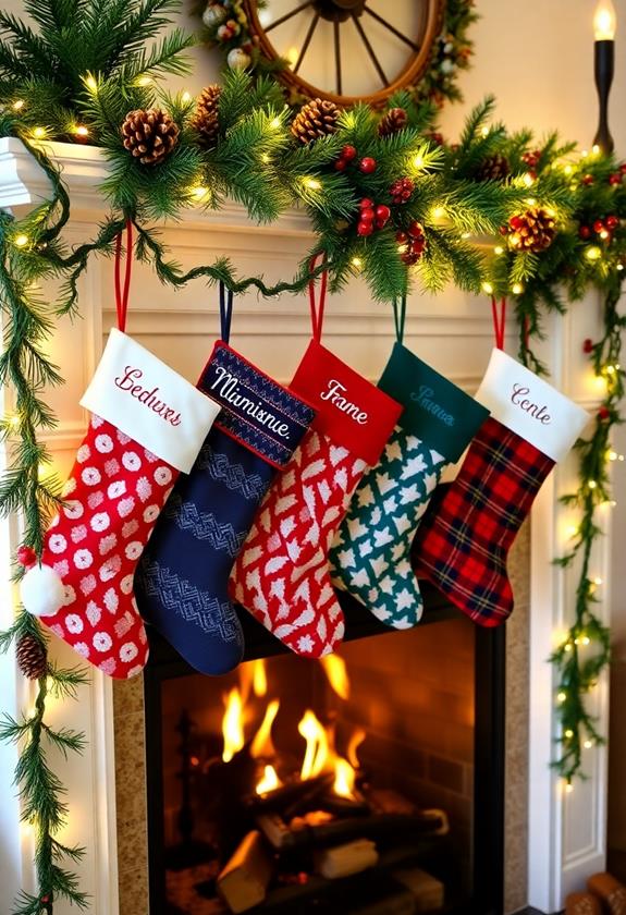 custom christmas stockings design