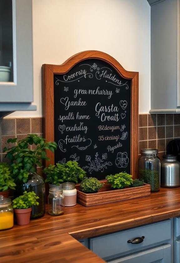 customizable educational chalkboards