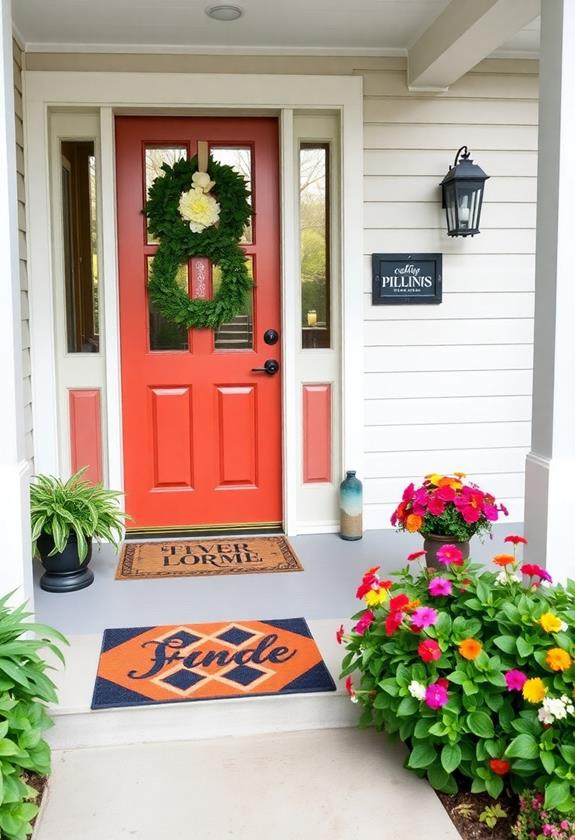 customizable welcome mat