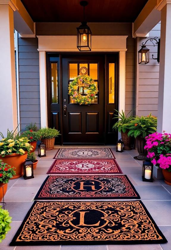 customizable welcome mats