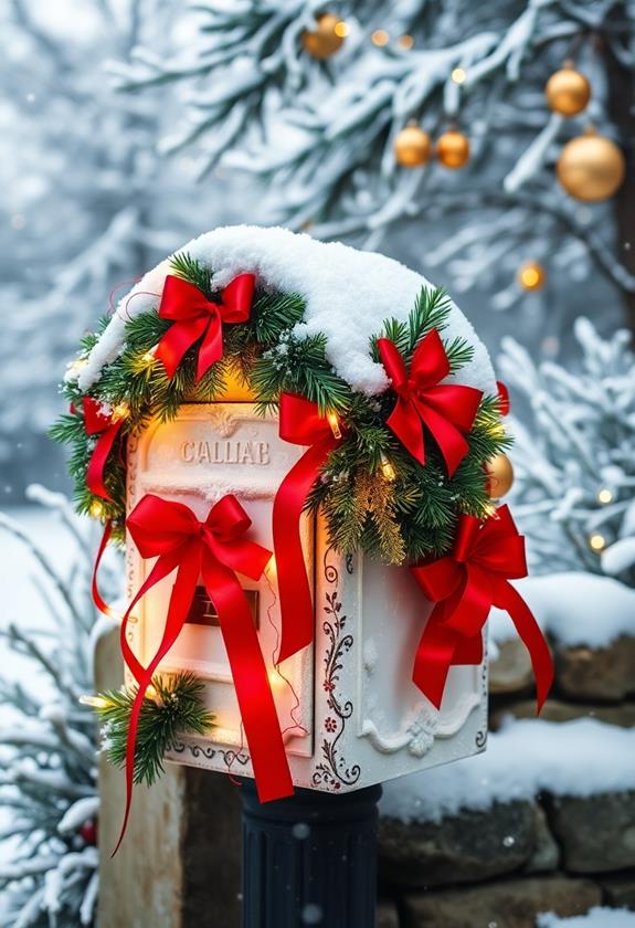 decorated postal enclosures