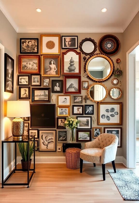 decorative entrance wall art