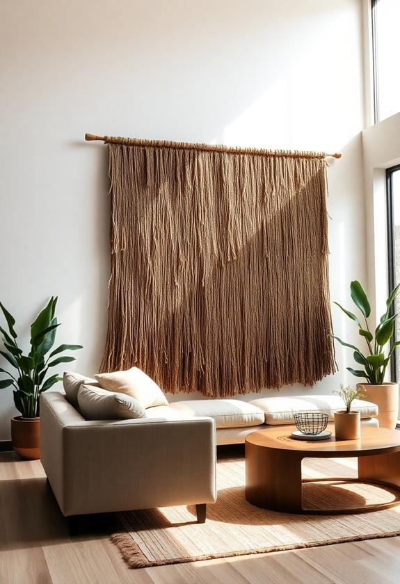 decorative fabric wall art