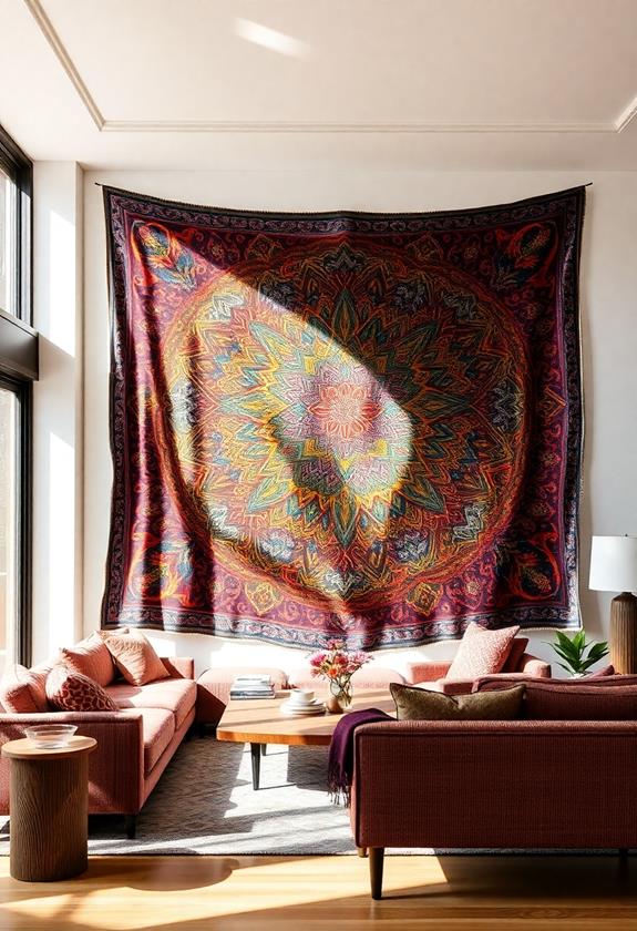 decorative fabric wall hanging