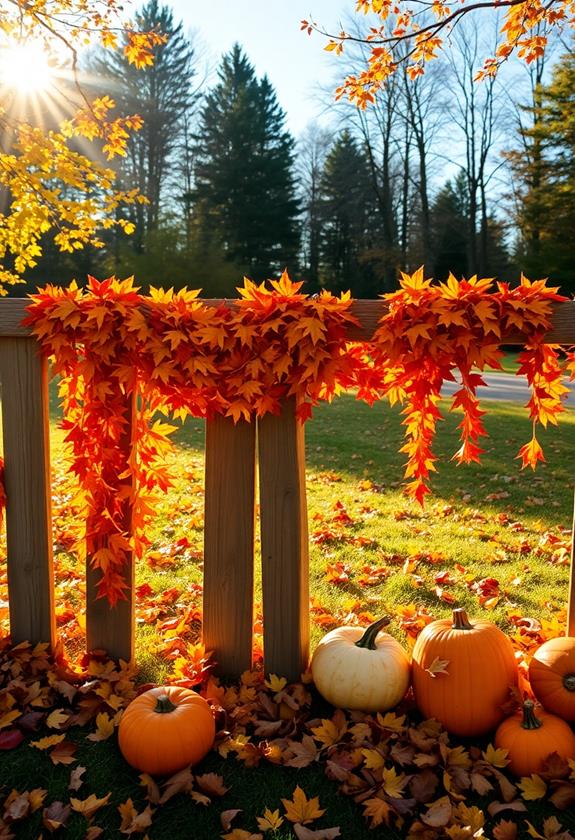 decorative foliage arrangements