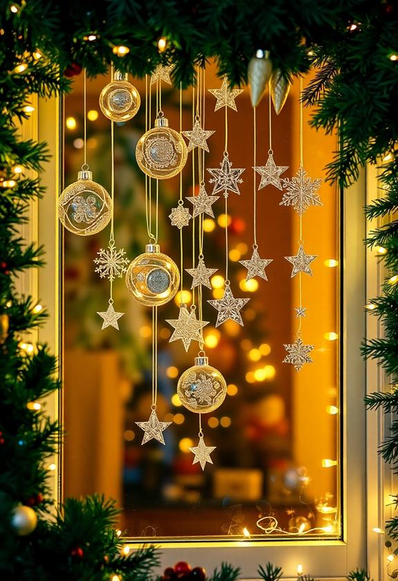 decorative holiday decorations display