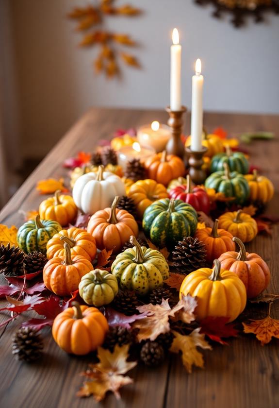 decorative small gourd showcase