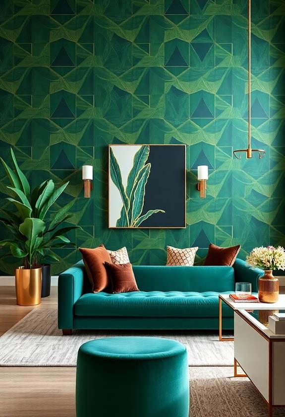 decorative statement wall design