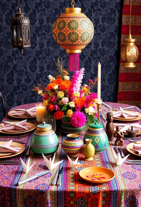 diverse cultural influences combined