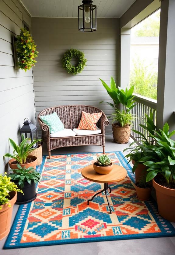 durable weather resistant outdoor rugs