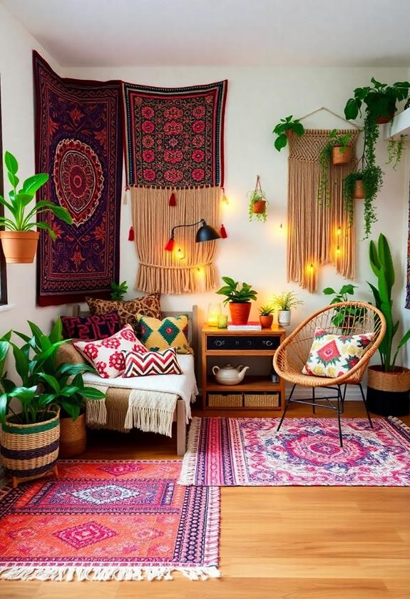 eclectic artistic free spirited decor