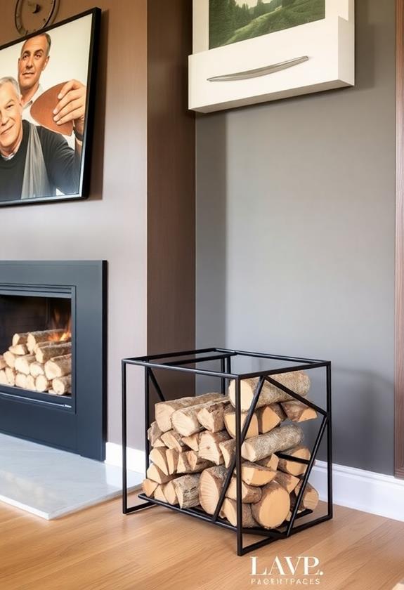 efficient firewood storage ideas