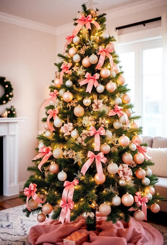 elegant blush rose gold