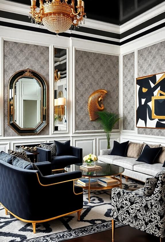 elegant geometric architectural style