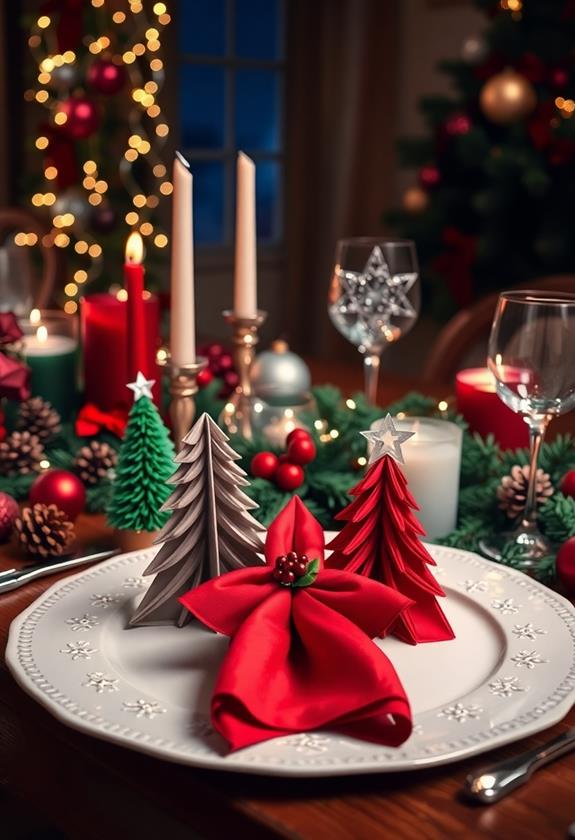 elegant holiday table decor