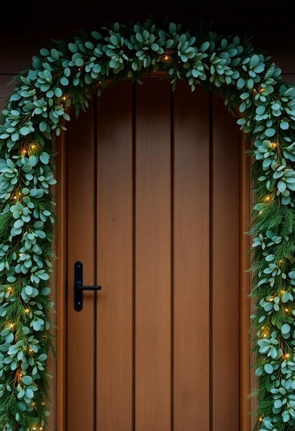 elegant nature inspired entrance