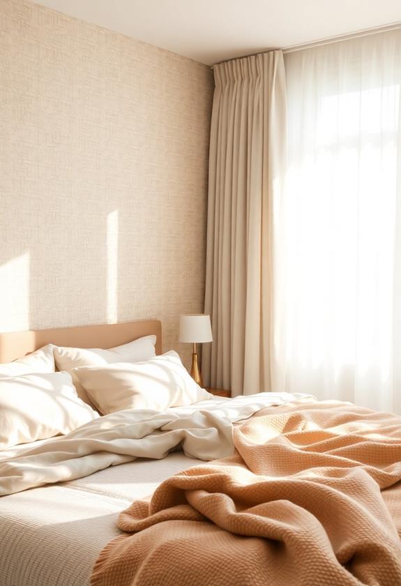 elegant subtle earthy tones