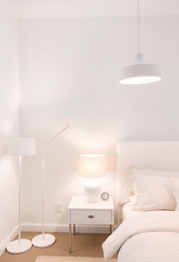 elegant white lamp choices