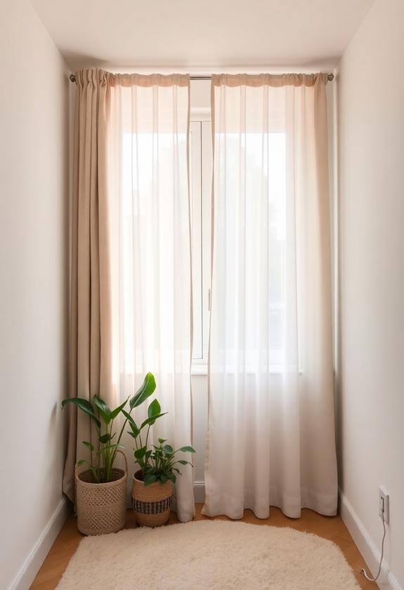 elevate your curtain placement