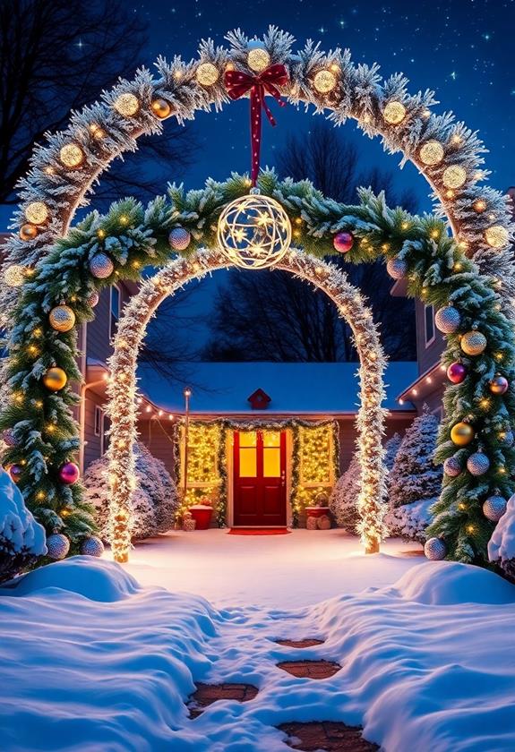 enchanted illuminated entranceways