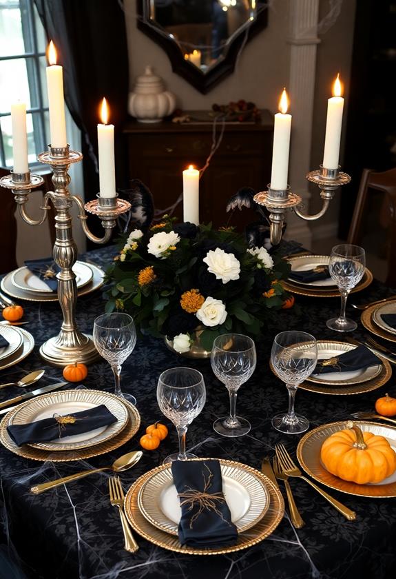 enchanting dining arrangements