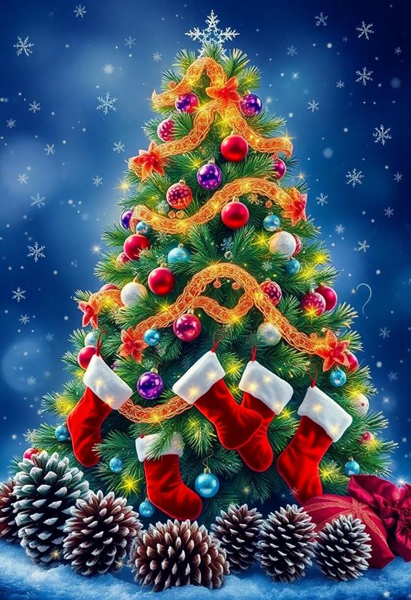 enchanting holiday tree designs