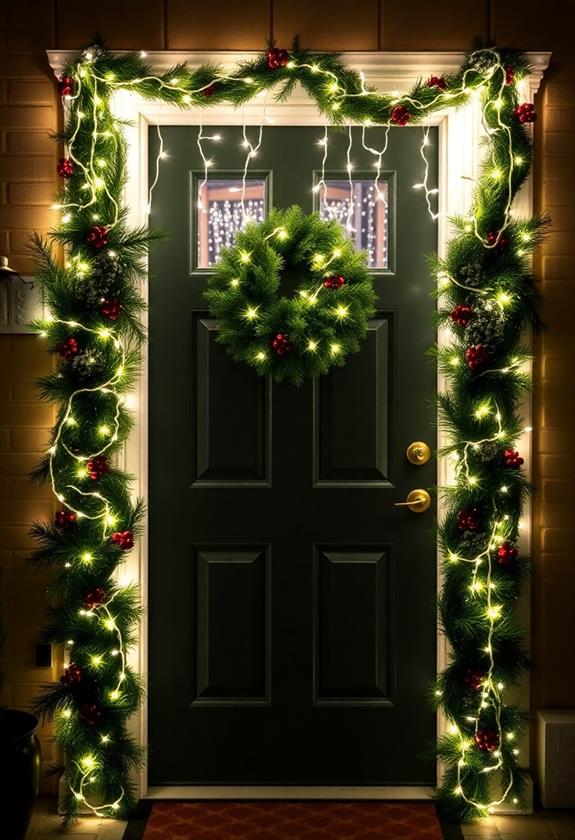 enchanting illuminated night ambiance