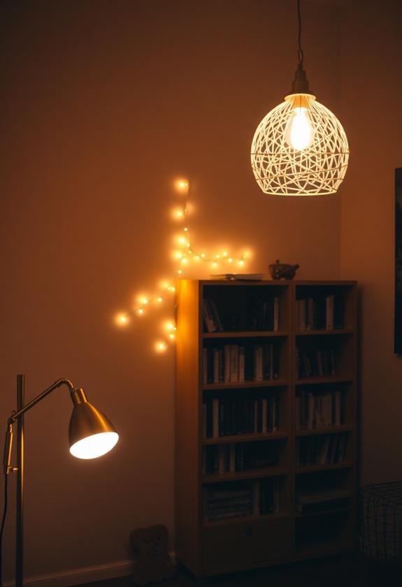 enhance ambiance with lighting