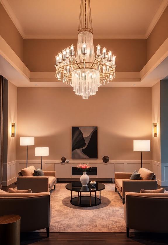 enhance ambiance with lighting