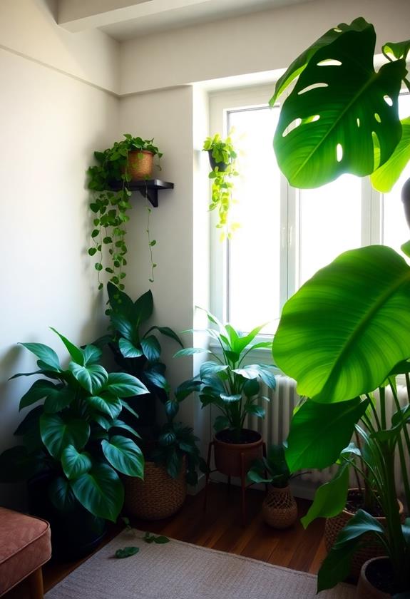 enhance home with greenery