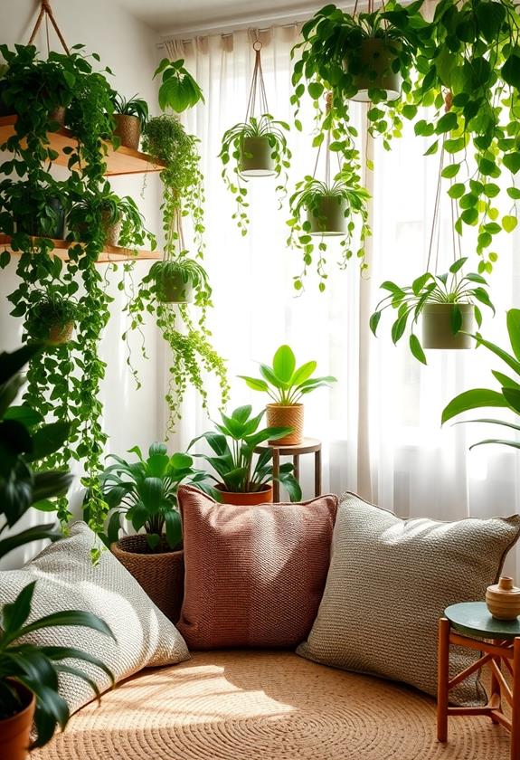 enhance home with plants