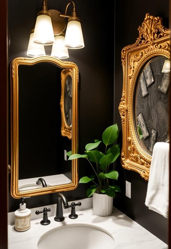 enhance space with mirrors