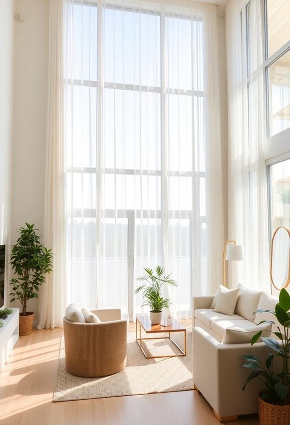 enhance sunlight exposure indoors