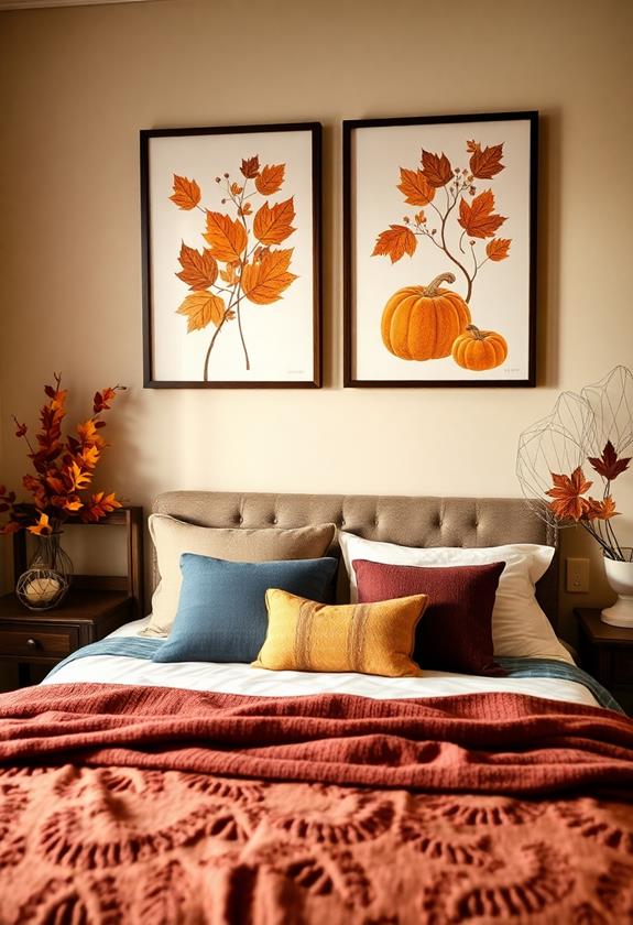 fall inspired home decor