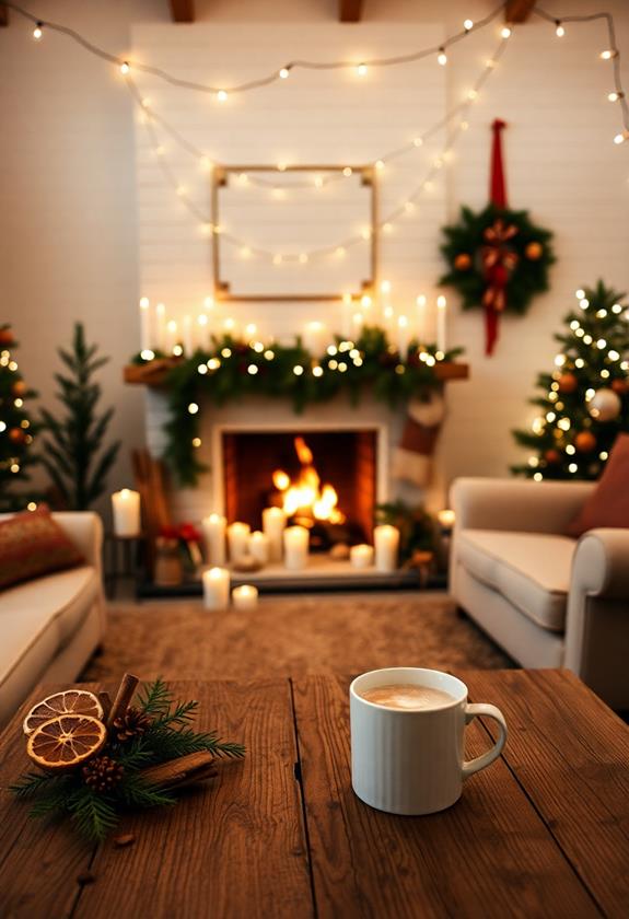 festive aromas and atmosphere