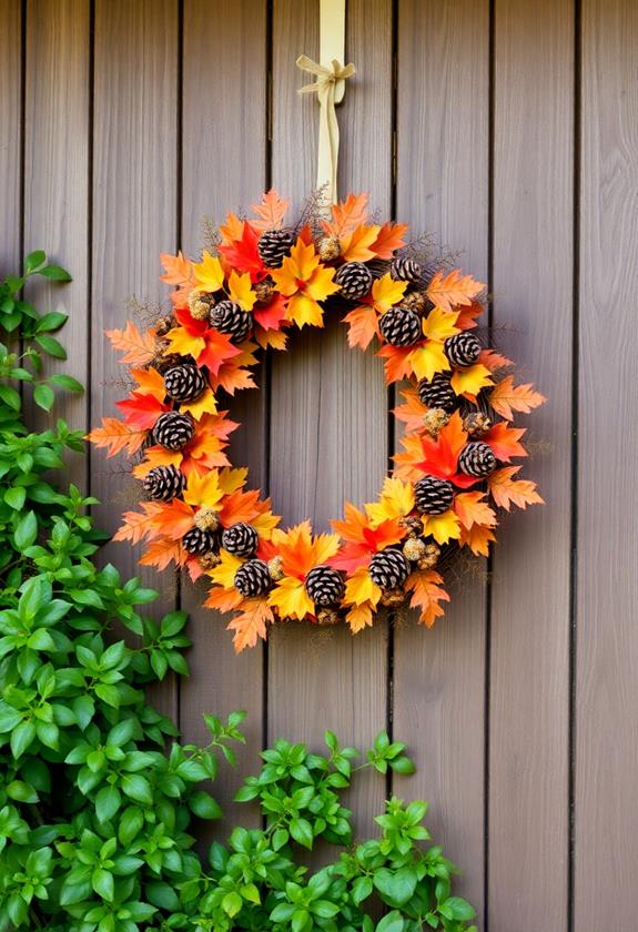 festive holiday wreath arrangements