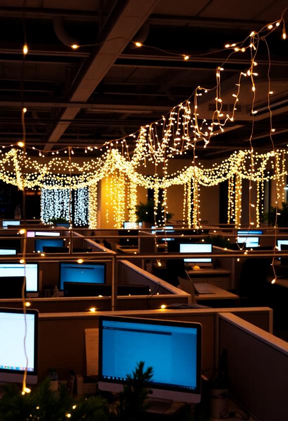 festive illuminated decorative lights