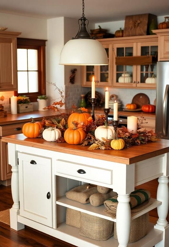 festive seasonal decorations showcase