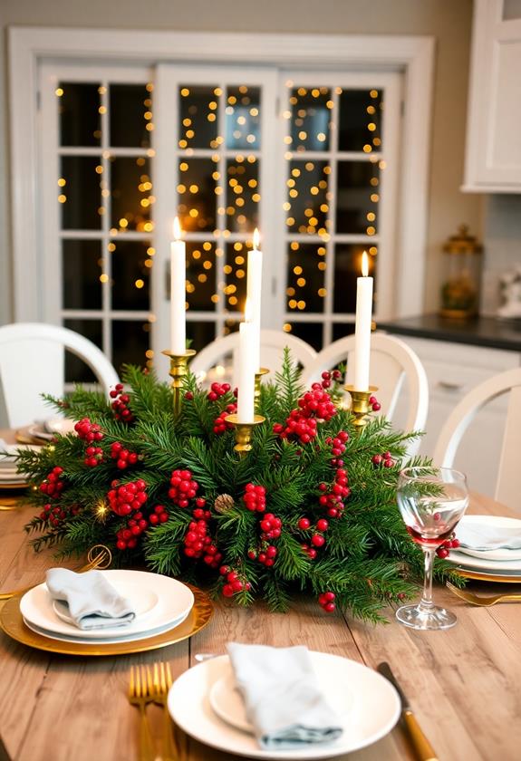 festive table decorations ideas
